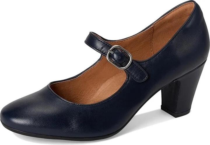 Sofft Leslie Women's Shoes Sky Navy : 9.5 M (B), Leather - Image 5
