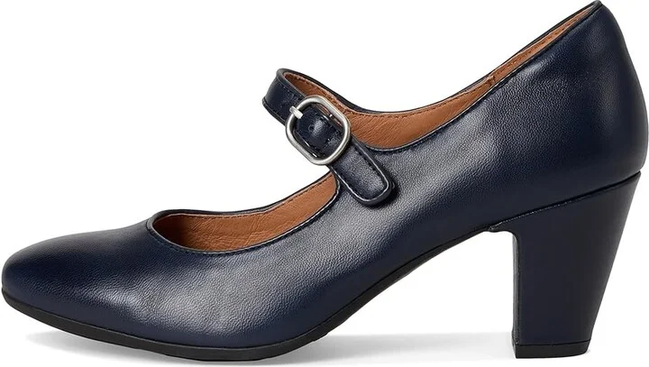 Sofft Leslie Women's Shoes Sky Navy : 9.5 M (B), Leather - Image 6