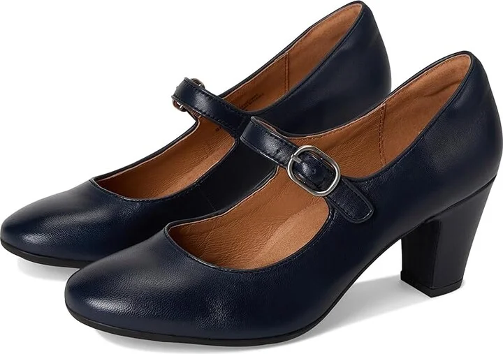 Sofft Leslie Women's Shoes Sky Navy : 9.5 M (B), Leather