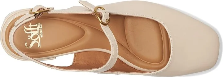 Sofft Leyla High Women's Heels Almond Patent : 9 M (B), Leather/Rubber - Image 2