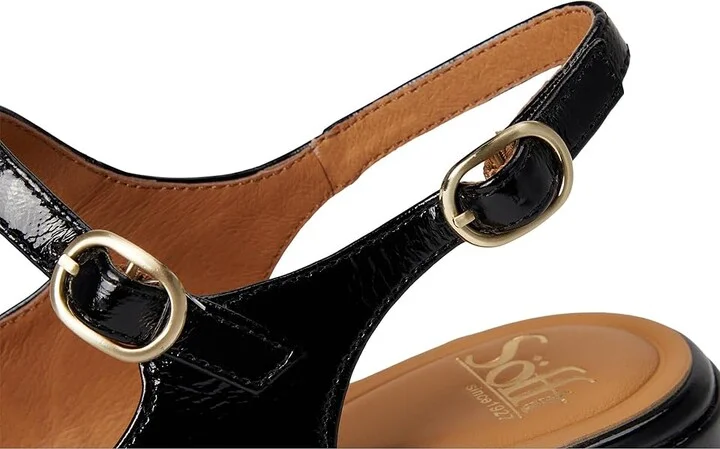 Sofft Leyla High Women's Heels Black Patent : 6.5 M (B), Leather/Rubber - Image 7
