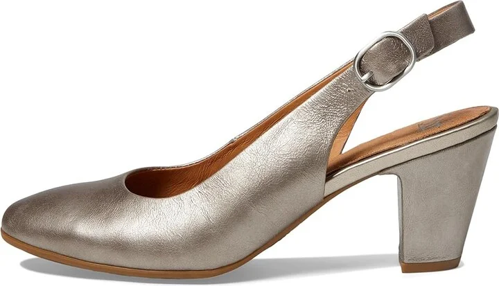 Sofft Lilly Women's Shoes Pewter Metallic : 11 M (B), Leather/Rubber - Image 5