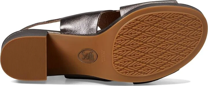 Sofft Liv Women's Sandals Dark Pewter : 6 M (B), Leather - Image 3