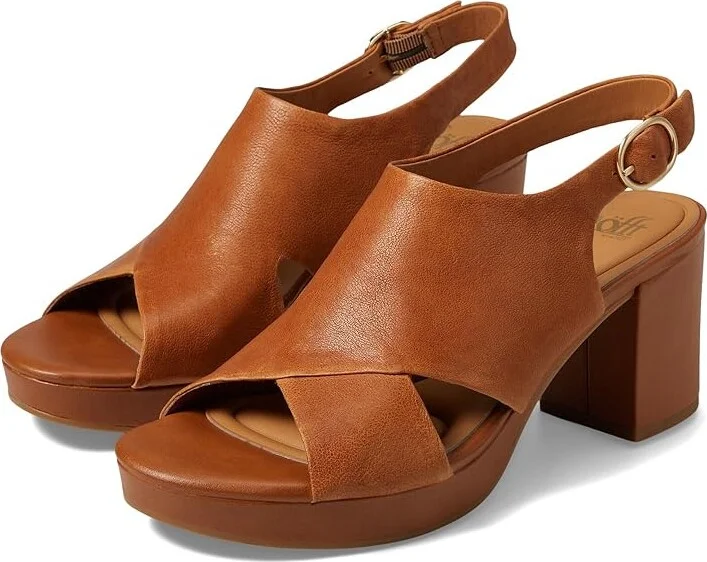 Sofft Liv Women's Sandals Luggage : 9.5 M (B), Leather