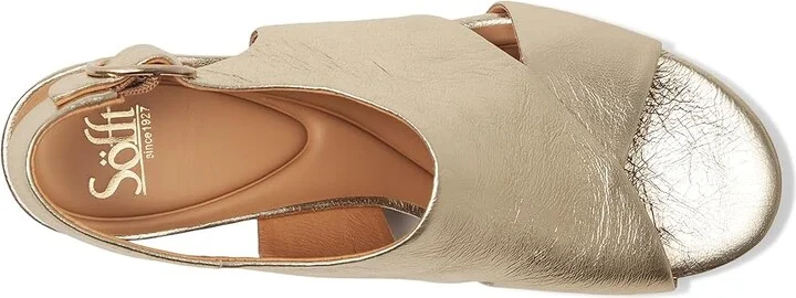 Sofft Liv Women's Sandals Platino : 7 M (B), Leather - Image 2