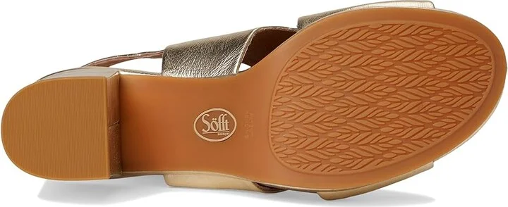 Sofft Liv Women's Sandals Platino : 7 M (B), Leather - Image 3