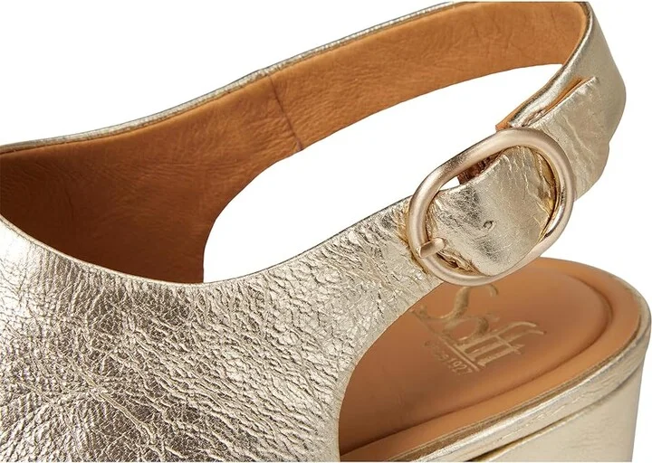 Sofft Liv Women's Sandals Platino : 7 M (B), Leather - Image 7