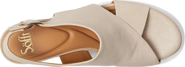 Sofft Liv Women's Sandals Tapioca Grey : 8.5 M (B), Leather - Image 2