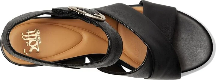 Sofft Lizzie Women's Sandals Black : 8.5 M (B), Leather/Rubber - Image 2