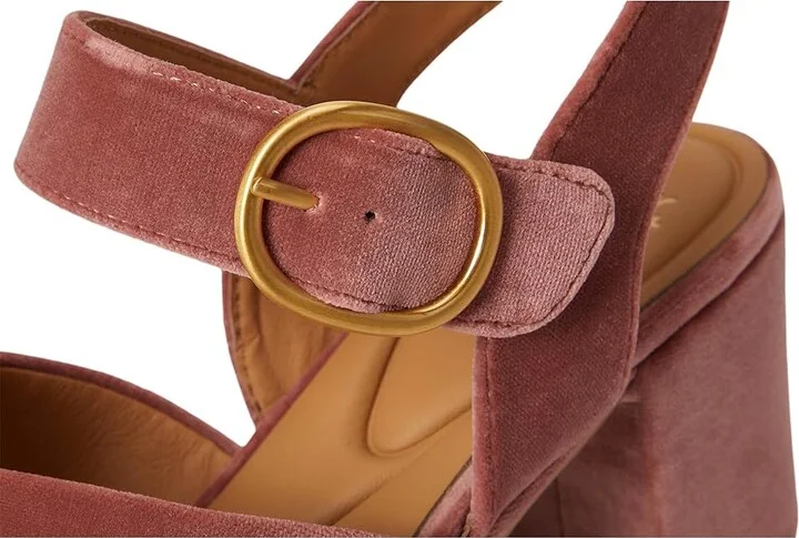 Sofft Lizzie Women's Sandals Rose Velvet : 8.5 M (B), Leather/Rubber - Image 7