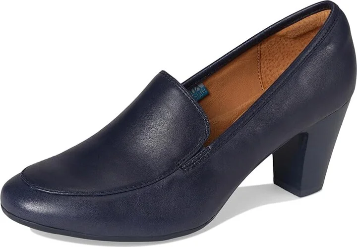 Sofft Lucinda High Women's Heels Sky Navy : 7 M (B), Leather - Image 5