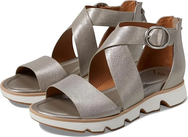 Sofft Mackenna Women's Shoes Silver : 9.5 M (B), Leather