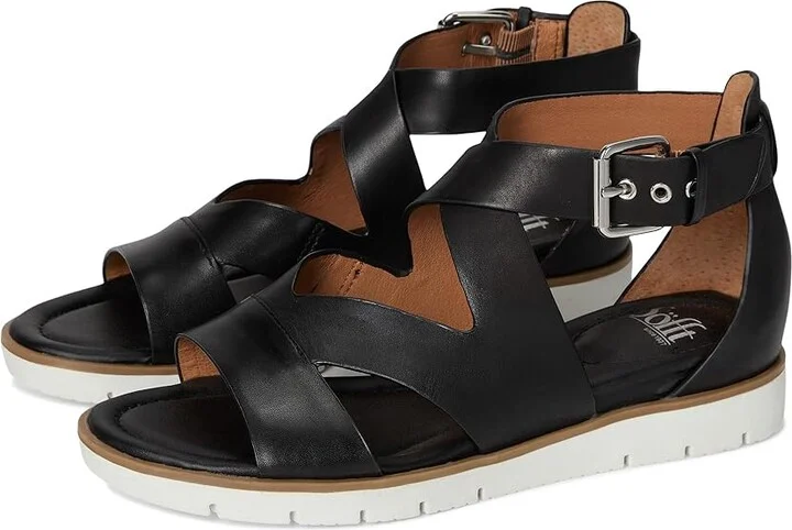 Sofft Mirabelle Women's Sandals Black M-Vege : 6 M (B), Leather