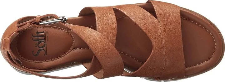 Sofft Mirabelle Women's Sandals Luggage Oyster : 6 M (B), Leather - Image 3
