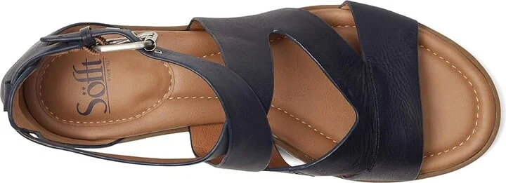 Sofft Mirabelle Women's Sandals Navy Blue : 6 M (B), Leather - Image 2