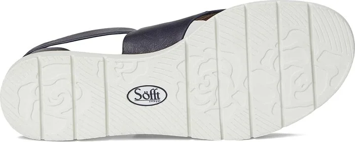 Sofft Mirabelle Women's Sandals Navy Blue : 6 M (B), Leather - Image 3