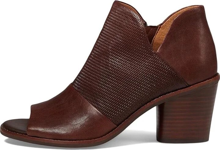 Sofft Molly High Women's Heels Cocoa Brown : 9 M (B), Leather - Image 5