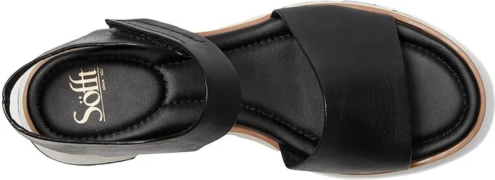 Sofft Morgan Women's Sandals Black : 8.5 M (B), Leather - Image 2