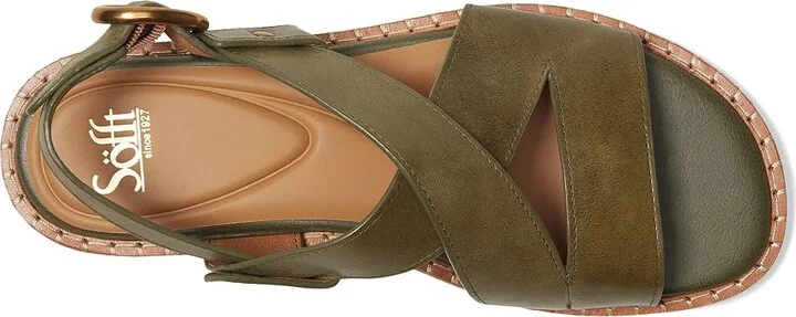 Sofft Nadia Women's Sling Back Shoes Hedge Green : 6.5 M (B), Leather - Image 2