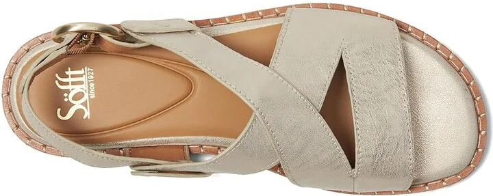 Sofft Nadia Women's Sling Back Shoes Platino : 8.5 M (B), Leather - Image 2