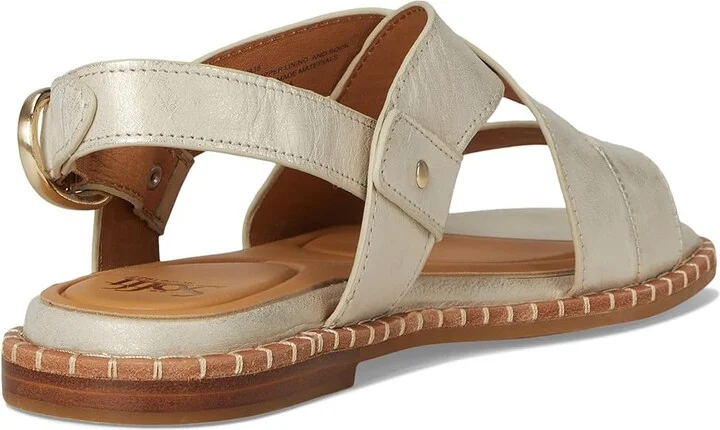 Sofft Nadia Women's Sling Back Shoes Platino : 8.5 M (B), Leather - Image 4