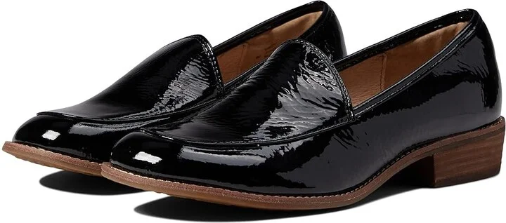 Sofft Napoli Women's Shoes Black Crinkle Patent : 6.5 M (B), Leather