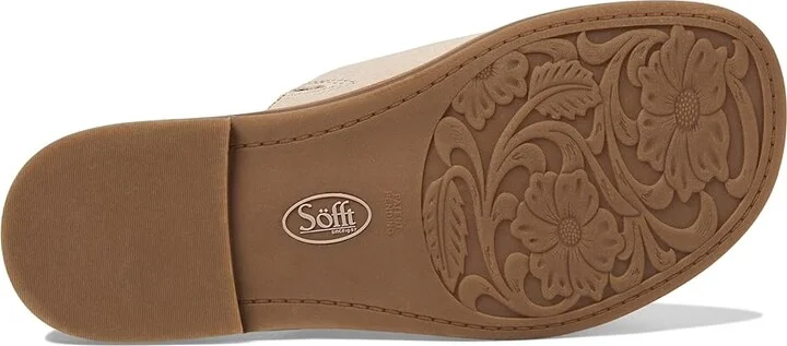 Sofft Noble Women's Sandals Tapioca Grey : 7 M (B), Leather - Image 3