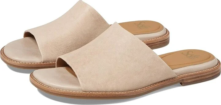 Sofft Noble Women's Sandals Tapioca Grey : 7 M (B), Leather