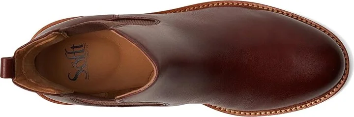 Sofft Pamella Women's Boots Bourbon Red : 7 M (B), Leather - Image 2