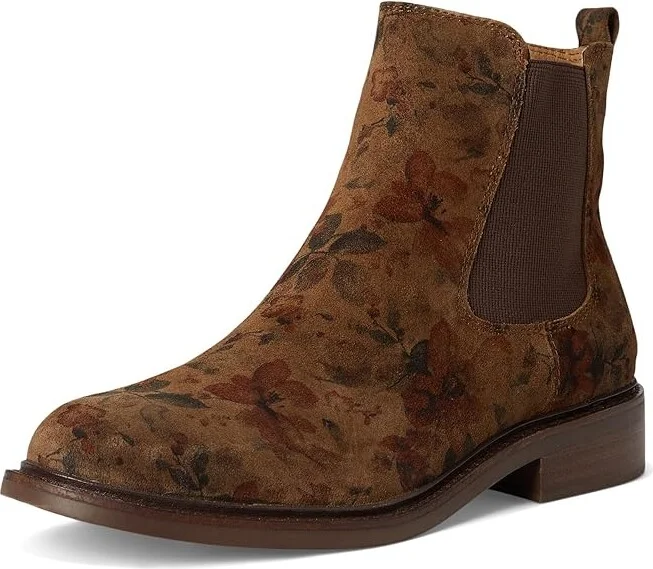 Sofft Pamella Women's Boots Brown Floral : 7.5 M (B), Leather - Image 5