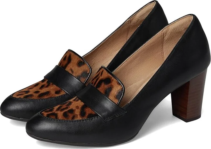 Sofft Parkdale Women's Shoes Black/Caramel : 6 M (B), Leather