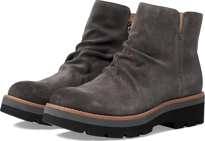 Sofft Pecola Women's Shoes Smoke : 6 M (B), Leather