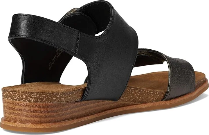 Sofft Peggie Women's Sandals Black/Pewter : 8.5 M (B), Leather - Image 4