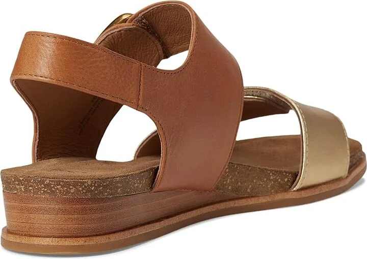 Sofft Peggie Women's Sandals Luggage/Gold : 6 M (B), Leather - Image 4