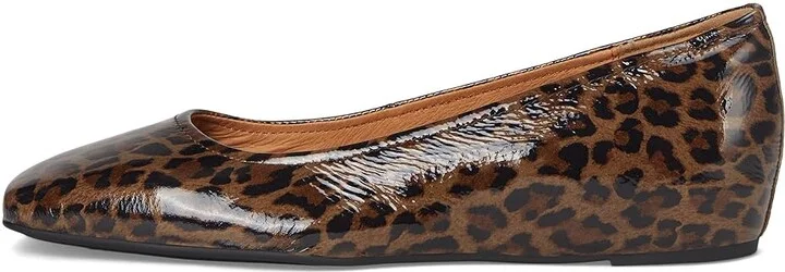 Sofft Poppy Women's Slip on Shoes Taupe Leopard Patent : 11 M (B), Leather - Image 6