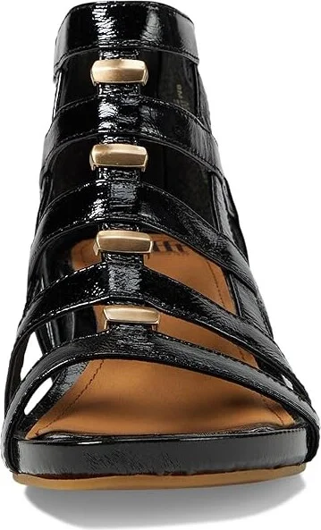 Sofft Rio II Women's Shoes Black Crinkle Patent : 6 M (B), Leather - Image 2