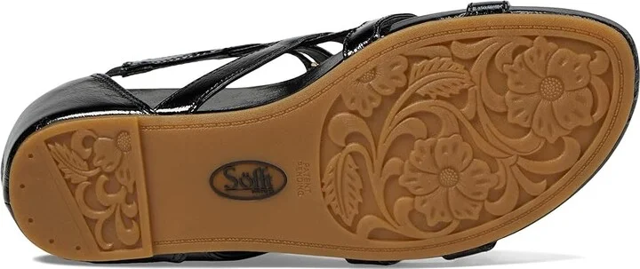 Sofft Rio II Women's Shoes Black Crinkle Patent : 6 M (B), Leather - Image 3
