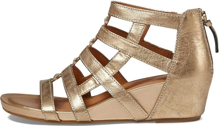 Sofft Rio II Women's Shoes Gold Metallic : 6 M (B), Leather - Image 5