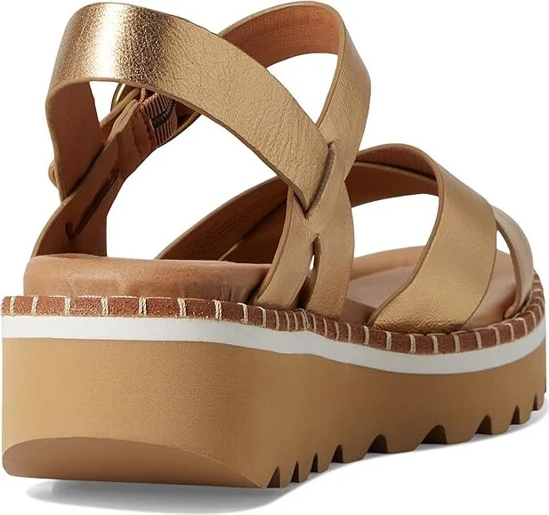 Sofft Ruthie Women's Sandals Gold : 9.5 M (B), Leather - Image 4