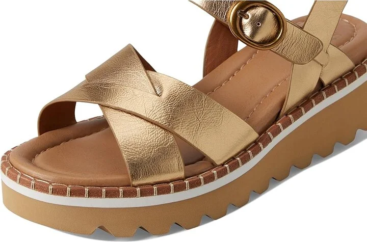 Sofft Ruthie Women's Sandals Gold : 9.5 M (B), Leather - Image 7