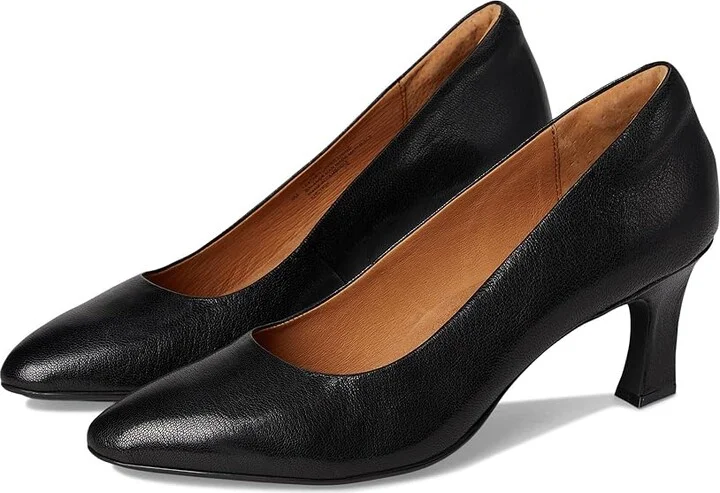 Sofft Samy High Women's Heels Black : 9.5 M (B), Leather