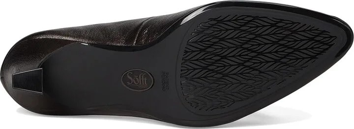 Sofft Samy High Women's Heels Espresso Metallic : 8 M (B), Leather - Image 3
