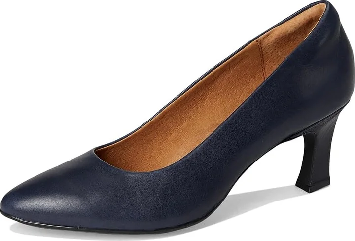 Sofft Samy High Women's Heels Sky Navy : 11 M (B), Leather - Image 5