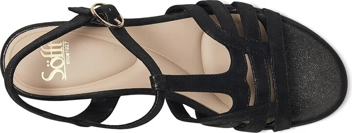 Sofft Scarlet Women's Sandals Black Metallic : 6 M (B), Leather - Image 2