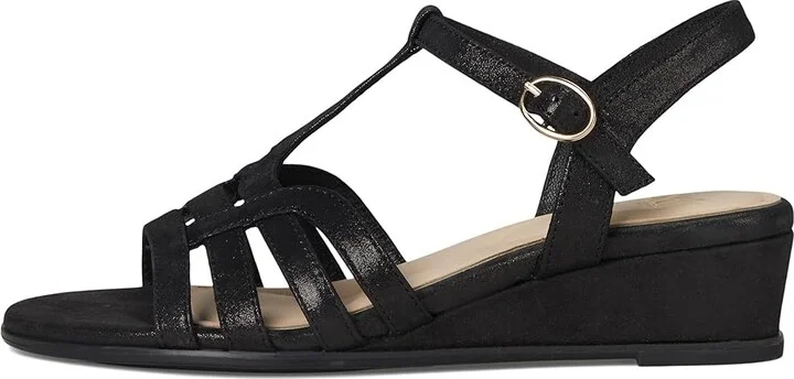 Sofft Scarlet Women's Sandals Black Metallic : 6 M (B), Leather - Image 6