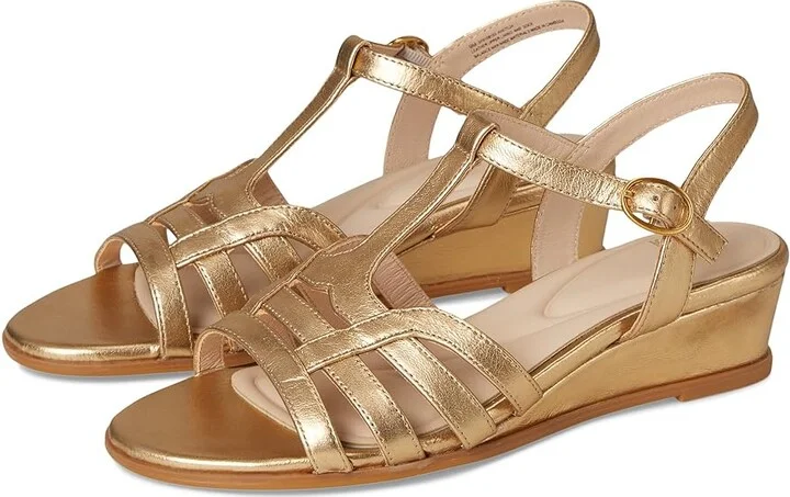 Sofft Scarlet Women's Sandals Gold Metallic : 6.5 M (B), Leather