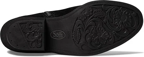 Sofft Sharnell Heel Waterproof Women's Shoes Black Oiled Cow Suede : 6 M (B), Suede/Leather - Image 3