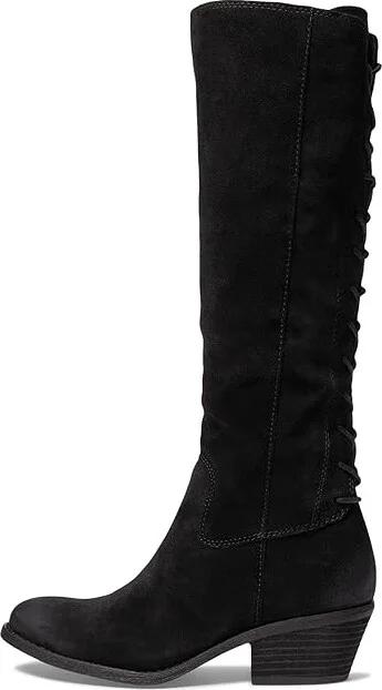 Sofft Sharnell Heel Waterproof Women's Shoes Black Oiled Cow Suede : 6 M (B), Suede/Leather - Image 6