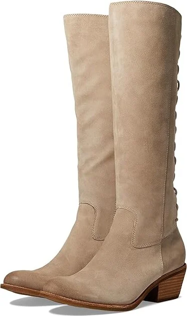 Sofft Sharnell Heel Waterproof Women's Shoes Cashmere Oiled Cow Suede : 6 M (B), Suede/Leather