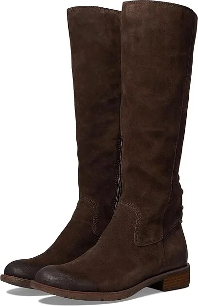 Sofft Sharnell II Waterproof Women's Lace-up Boots Dark Brown Waterproof Oiled Cow Suede : 6 M (B)